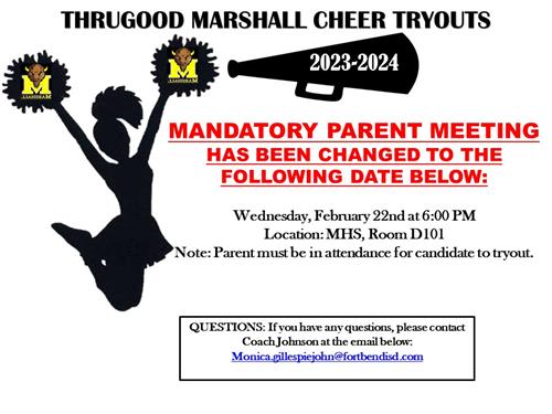 Mandatory Parent Meeting
